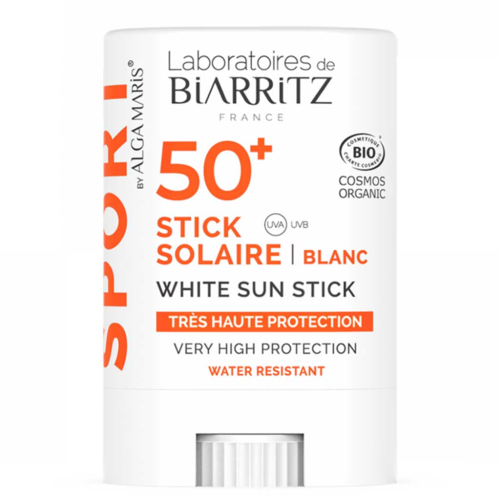 Aurinkovoidepuikko Sport Valkoinen SPF50+ Laboratoires de Biarritz Alga Maris 12 g