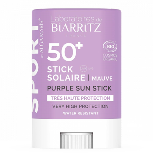 Aurinkovoidepuikko Sport Violetti SPF50+ Laboratoires de Biarritz Alga Maris 12 g
